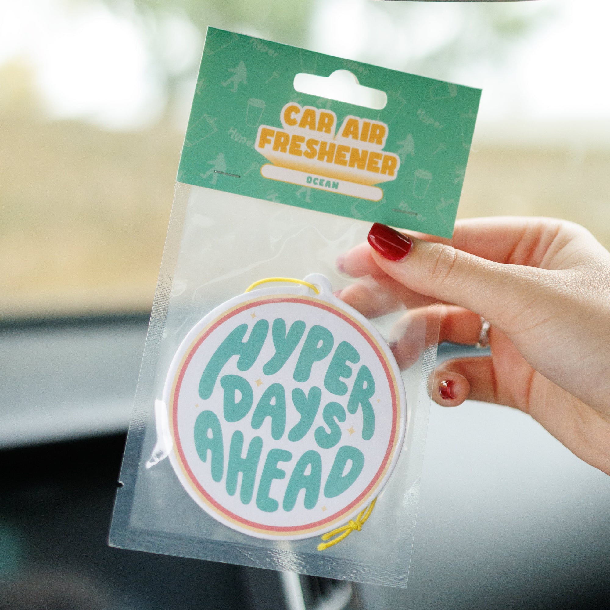 Hyper Days Ahead- Air Freshener
