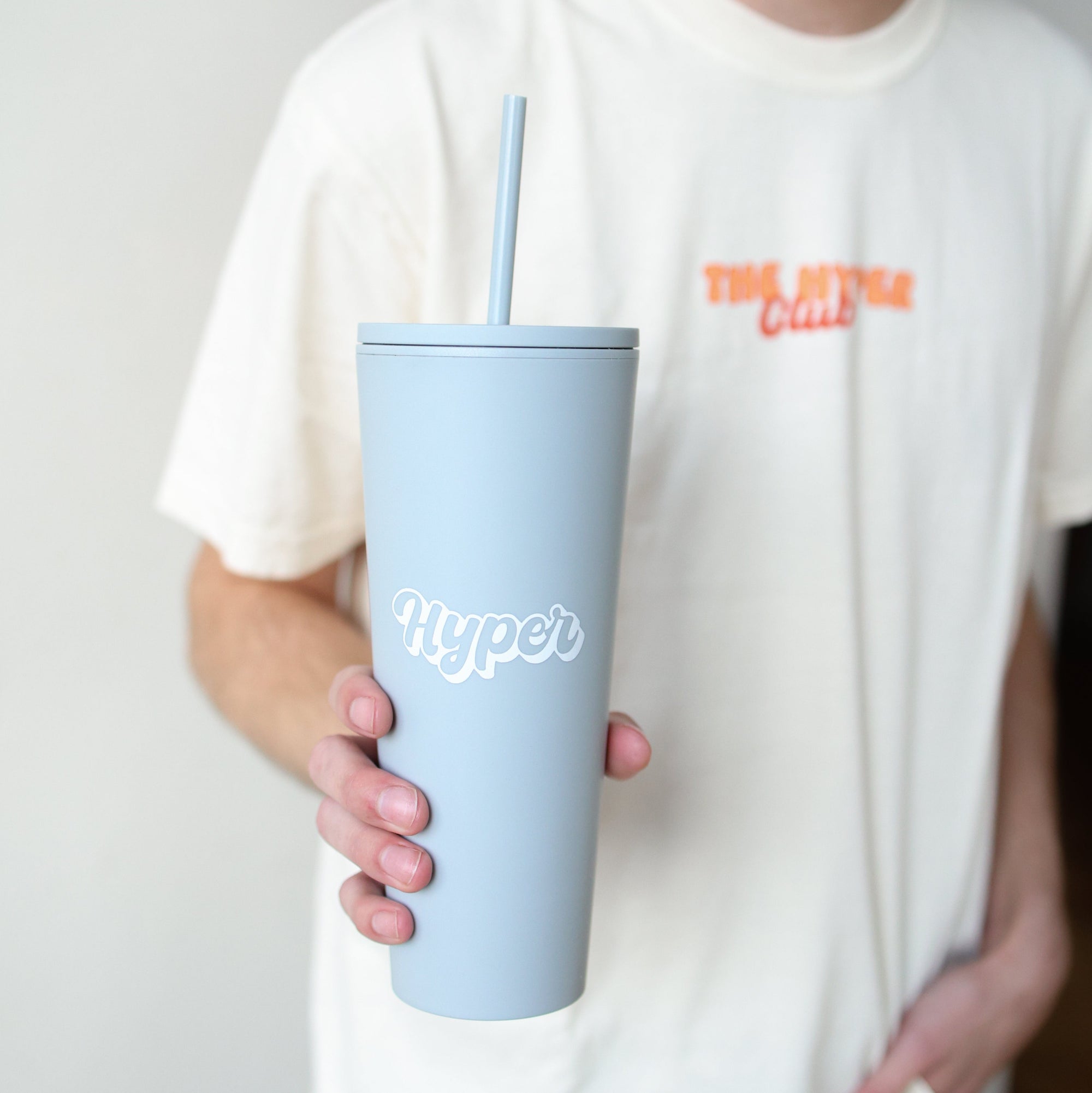 24 oz Silver Tumbler